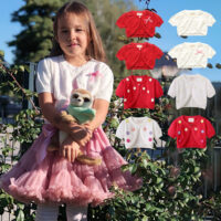 Baby Kid Girls Flower Cardigan Wholesale 22120622