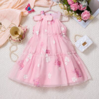 Baby Kid Girls Flower Dresses Wholesale 250708121