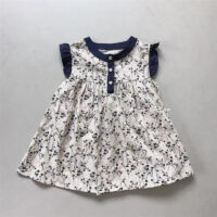 Baby Kid Girls Flower Print Dresses Wholesale 240522342
