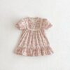 Baby Kid Girls Flower Print Dresses Wholesale 25050890