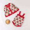 Baby Kid Girls Fruit Crochet Cardigan Rompers Wholesale 220817465