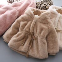 Baby Kid Girls Leopard print Jackets Outwears Wholesale 22122102