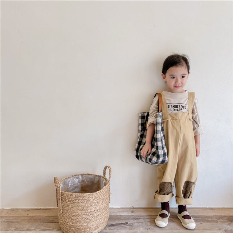 Baby Kid Girls Polka dots Embroidered Jumpsuits Wholesale 220418246