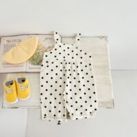 Baby Kid Girls Polka dots Jumpsuits Wholesale 240802323