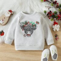 Baby Kid Girls Print Hoodies Swearshirts Wholesale 221117204
