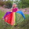 Baby Kid Girls Rainbow Dresses Wholesale 22061021