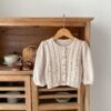 Baby Kid Girls Solid Color Cardigan Wholesale 230828376