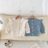 Baby Kid Girls Solid Color Cardigan Wholesale 240802352