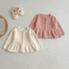 Baby Kid Girls Solid Color Cardigan Wholesale 24091309