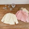 Baby Kid Girls Solid Color Crochet Cardigan Wholesale 220817479