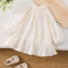 Baby Kid Girls Solid Color Dresses Wholesale 25022752