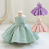 Baby Kid Girls Solid Color Dressy Princess Dresses Wholesale 230413352