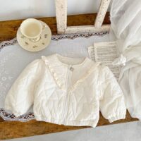 Baby Kid Girls Solid Color Jackets Outwears Wholesale 221202357