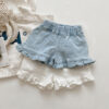 Baby Kid Girls Solid Color Jeans Shorts Wholesale 220610489