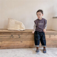 Baby Kid Girls Solid Color Jeans Wholesale 220418209