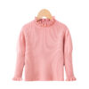 Baby Kid Girls Solid Color Knitwear Tops Wholesale 22113089