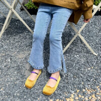 Baby Kid Girls Solid Color Pants Jeans Wholesale 221202157