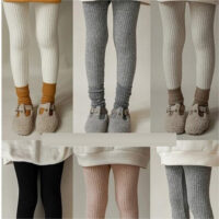 Baby Kid Girls Solid Color Pants Leggings Wholesale 221013609