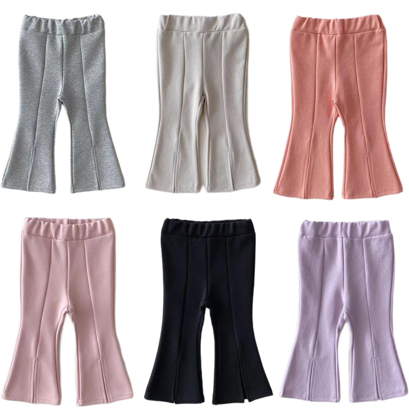 Baby Kid Girls Solid Color Pants Wholesale 220902132