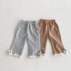 Baby Kid Girls Solid Color Pants Wholesale 25092231
