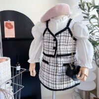 Baby Kid Girls Solid Color Tops Wholesale 230210227