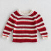 Baby Kid Girls Striped Color-blocking Sweaters Wholesale 24091361