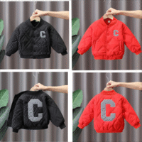 Baby Kid Unisex Alphabet Jackets Outwears Wholesale 221206337