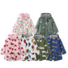 Baby Kid Unisex Animals Cartoon Print Coats Wholesale 221107126