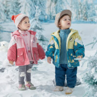 Baby Kid Unisex Animals Cartoon Print Jackets Outwears Wholesale 221202236