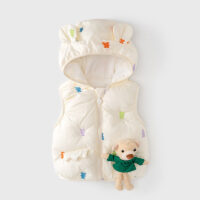 Baby Kid Unisex Animals Print Vests Waistcoats Wholesale 221011394