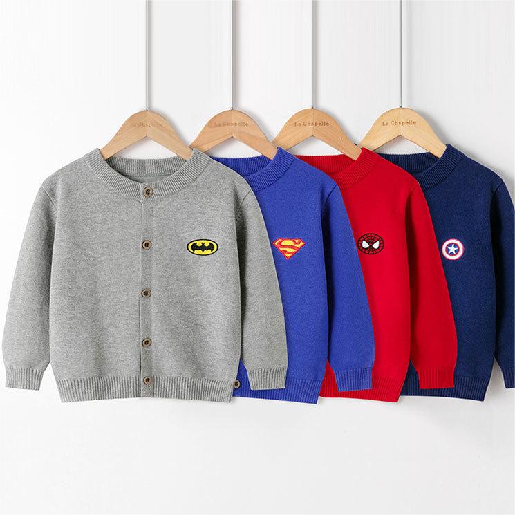 Baby Kid Unisex Cartoon Crochet Cardigan Wholesale 22113053