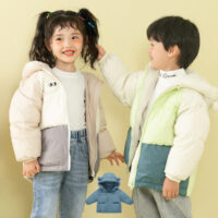 Baby Kid Unisex Cartoon Expression Jackets Outwears Wholesale 221025114