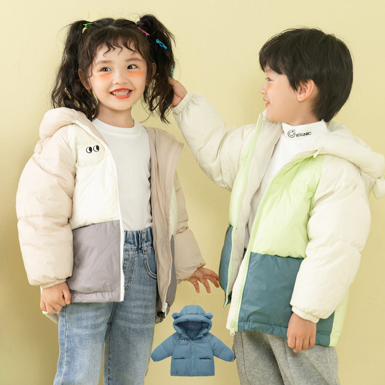 Baby Kid Unisex Cartoon Expression Jackets Outwears Wholesale 221025114