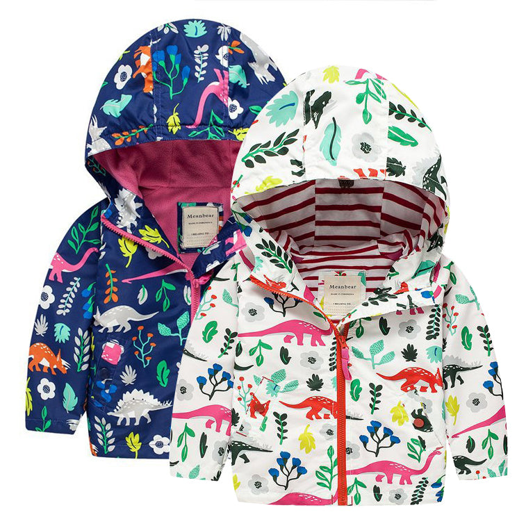 Baby Kid Unisex Cartoon Plant Print Jackets Outwears Wholesale 22110705