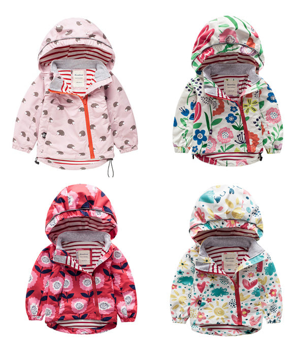 Baby Kid Unisex Cartoon Print Jackets Outwears Wholesale 22110723