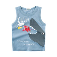 Baby Kid Unisex Cartoon Tank Tops Wholesale 22041134