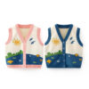 Baby Kid Unisex Cartoon Vests Waistcoats Wholesale 220817304
