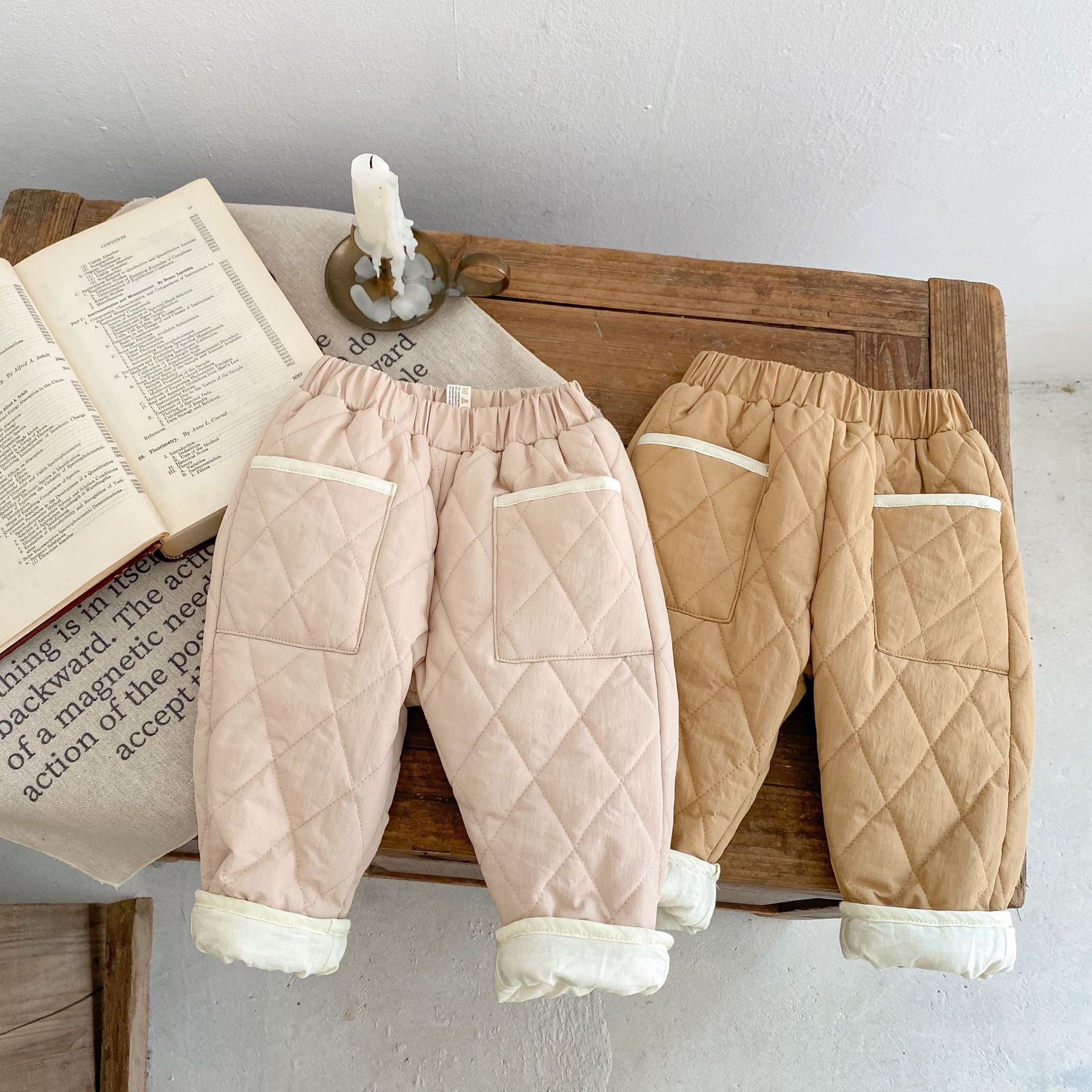 Baby Kid Unisex Color-blocking Pants Wholesale 221202347