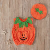 Baby Kid Unisex Color-blocking Print Halloween Tops Wholesale 22102545