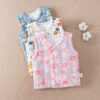 Baby Kid Unisex Flower Animals Cartoon Print Vests Waistcoats Wholesale 221125339