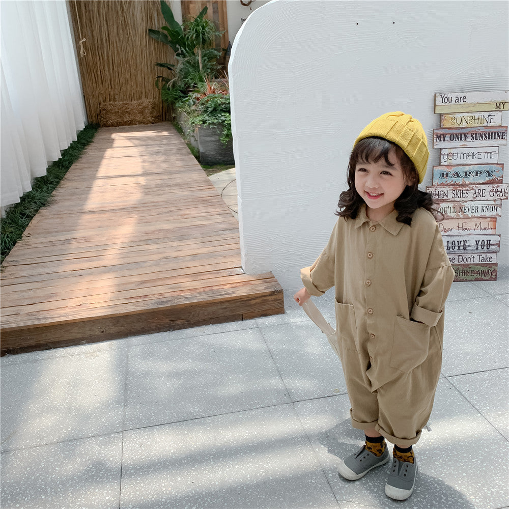 Baby Kid Unisex Letters Cartoon Print Jumpsuits Wholesale 22060803