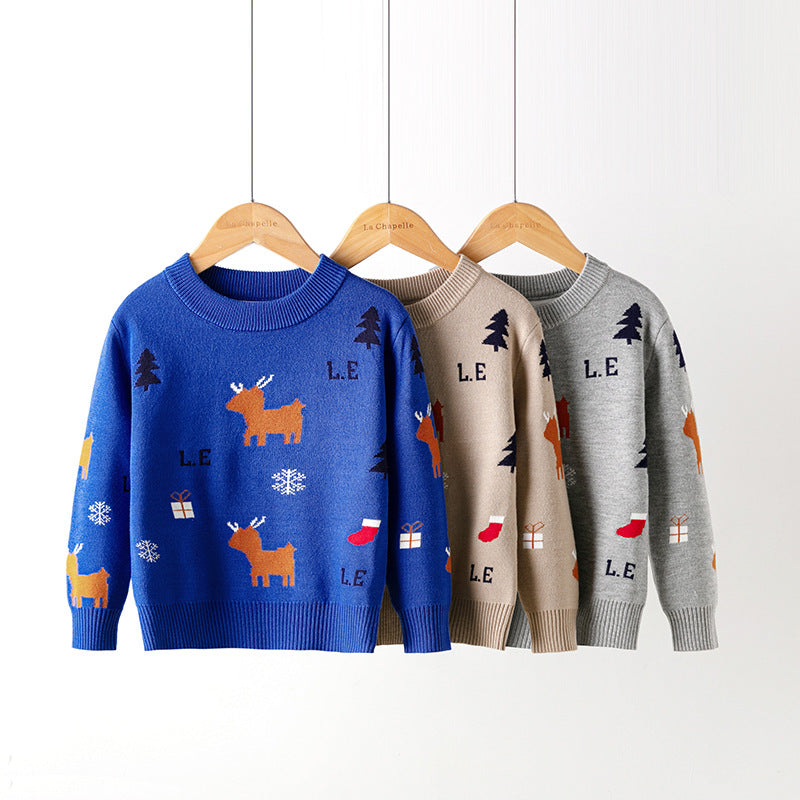 Baby Kid Unisex Letters Cartoon Sweaters Knitwear Wholesale 22113027