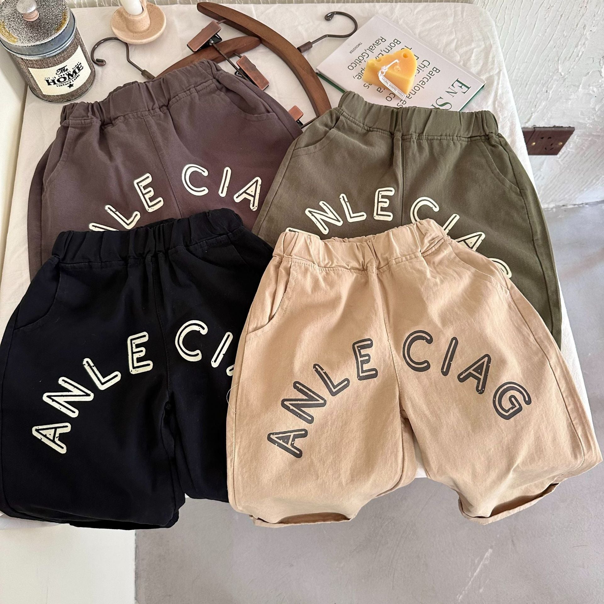 Baby Kid Unisex Letters Pants Wholesale 230217110