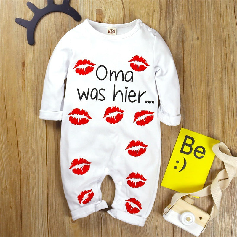 Baby Kid Unisex Letters Print Jumpsuits Wholesale 221028120