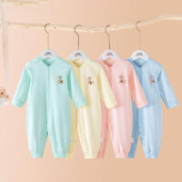 Baby Kid Unisex Solid Color Animals Jumpsuits Wholesale 221125310