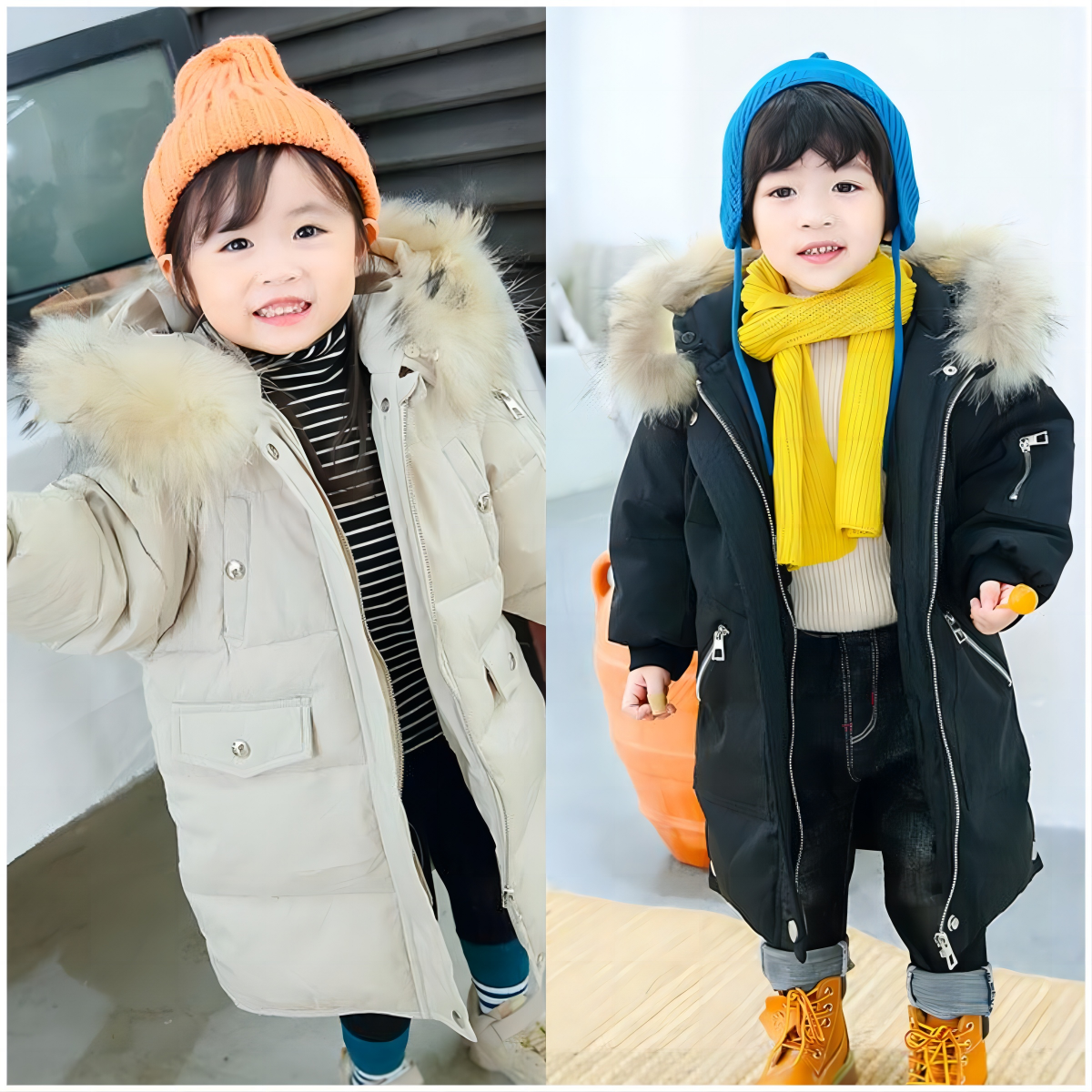Baby Kid Unisex Solid Color Coats Wholesale 21112504