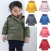 Baby Kid Unisex Solid Color Jackets Outwears Wholesale 22110756