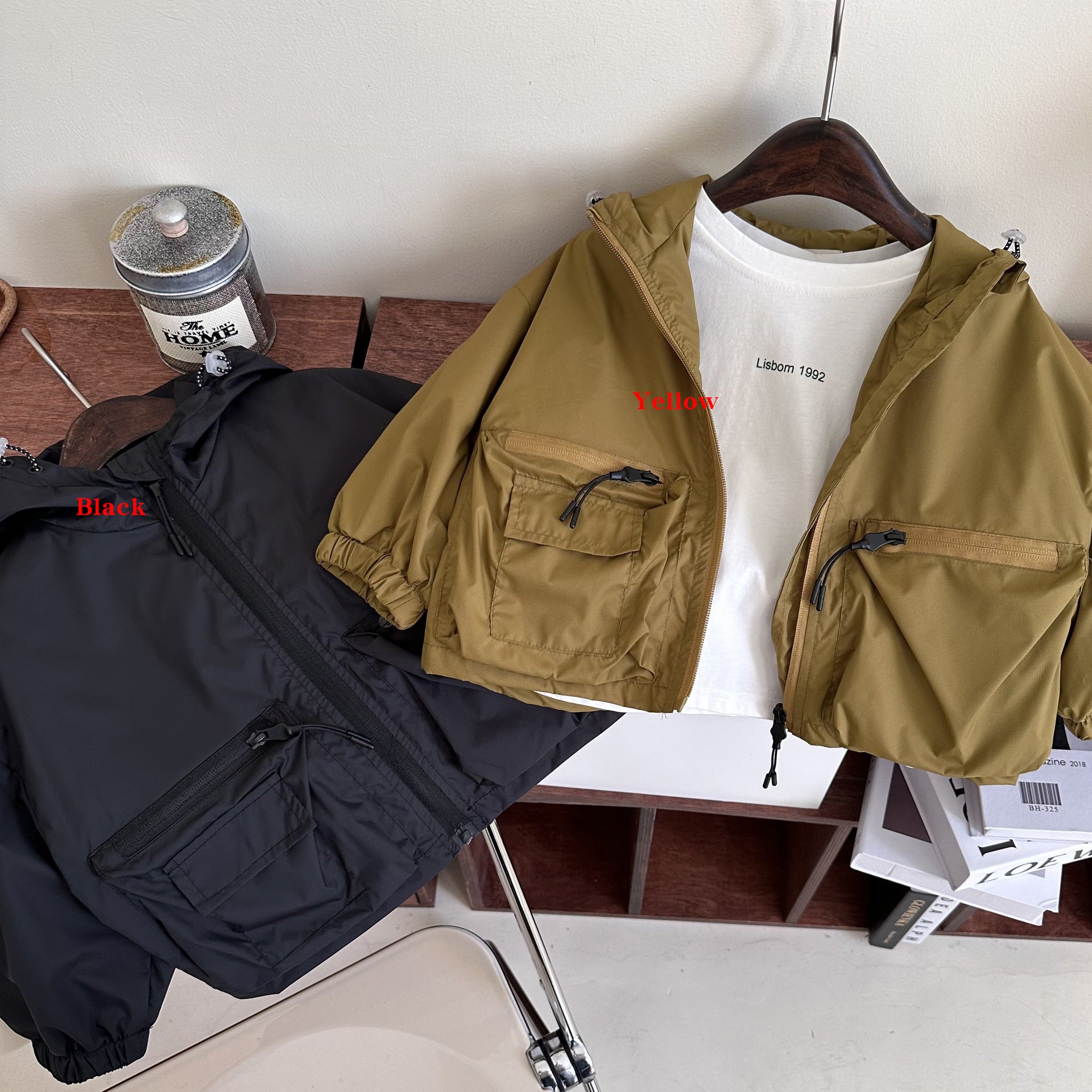 Baby Kid Unisex Solid Color Jackets Outwears Wholesale 230217147