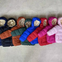 Baby Kid Unisex Solid Color Jackets Outwears Wholesale 24091306