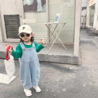 Baby Kid Unisex Solid Color Jumpsuits Wholesale 220530108